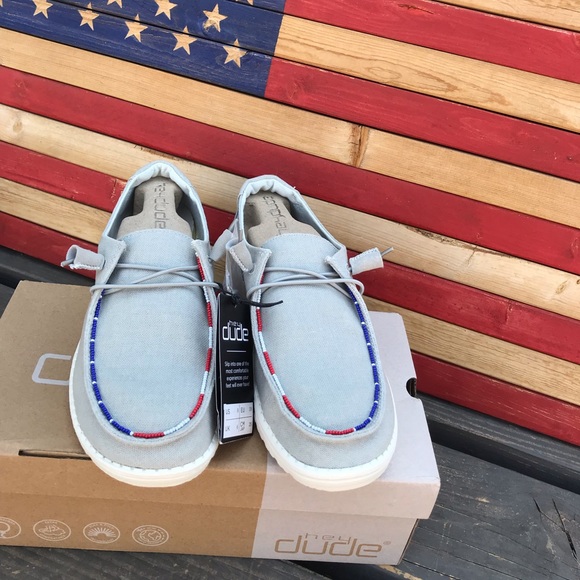Hey Dude | Shoes | Custom Beaded Hey 